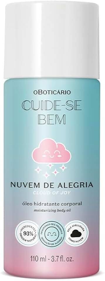 Óleo Hidratante Corporal Cuide-se Bem Nuvem de Alegria 110ml