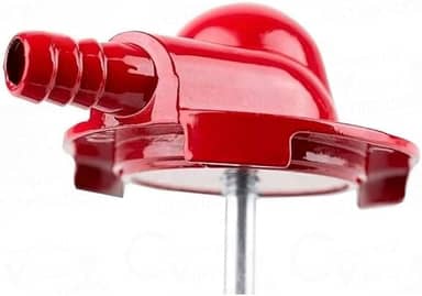 Irrigador 1/2 Polegada ideal para Jardim e Horta aspersor chuvisco vermelho, resistente e eficiente na irrigação