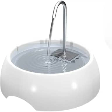 Fonte Automática para Cães e Gatos 1,2L – Com Filtro de Carvão Ativado, Torneira Inox e Bomba Silenciosa com Ajuste de Fluxo, Água Sempre Fresca (VERMEHO 1200ML)