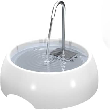 Fonte Automática para Cães e Gatos 1,2L – Com Filtro de Carvão Ativado, Torneira Inox e Bomba Silenciosa com Ajuste de Fluxo, Água Sempre Fresca (AZUL 1200 ML)