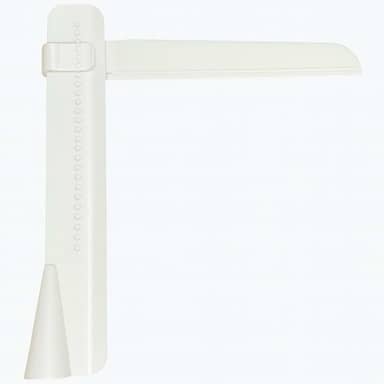 Espátula Niveladora Bolo Ajustável Raspador Alisador Angular Confeitar Moldar Alisar NilosDecor (Branco)