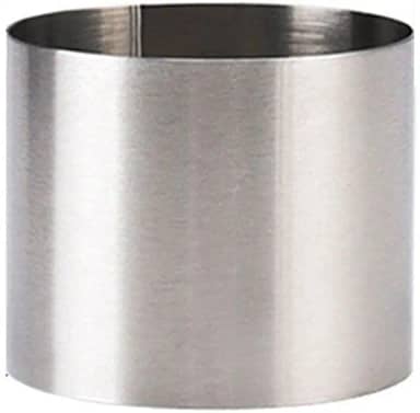 Molde de anel de bolo 5/6/8/10 cm de aço inoxidável cortador de ferramenta de cozimento forma redonda utensílios de cozinha para pastelaria (diâmetro 5 cm)