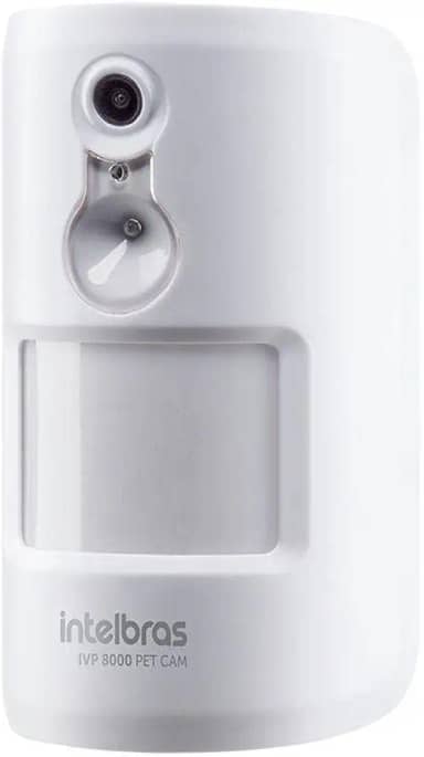 Sensor de Movimento Infravermelho Passivo sem fio IVP 8000 Pet Cam 4541035 Intelbras