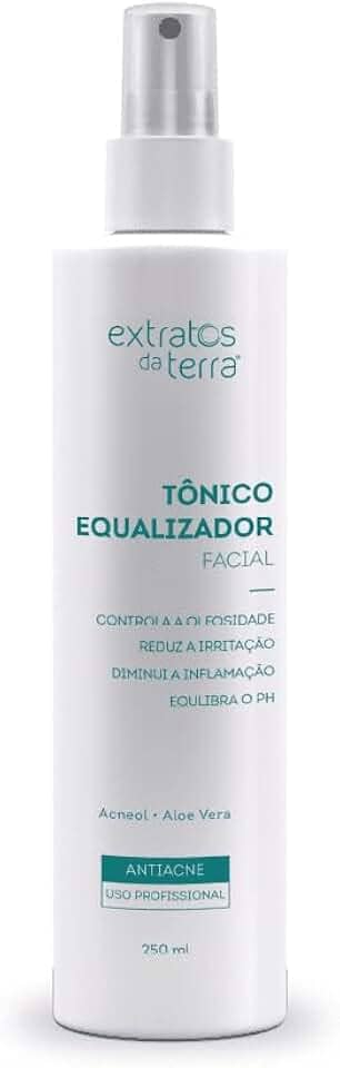 Tônico Equalizador 250 ml - Controla Oleosidade, Reduz Irritação e Auxilia na Cicatrização - Para Pele Acneica