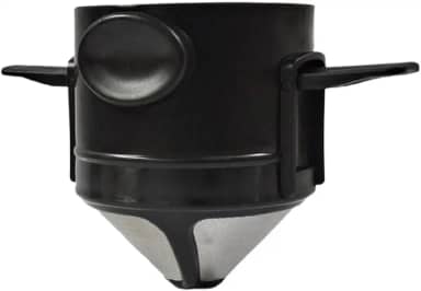 Filtro De Café Dobrável Portátil Reutilizável Aço Inoxidável Coador Individual Viagem Escritório Gotejador Sustentável Infusor De Chá Funil Cesta Compacto Prático Para Trilhas E Camping