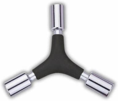 Chave Allen Tipo Y 3 em 1 – Triângulo Hexagonal 8mm 9mm 10mm Antiderrapante para Bicicleta, Skate e Patinete