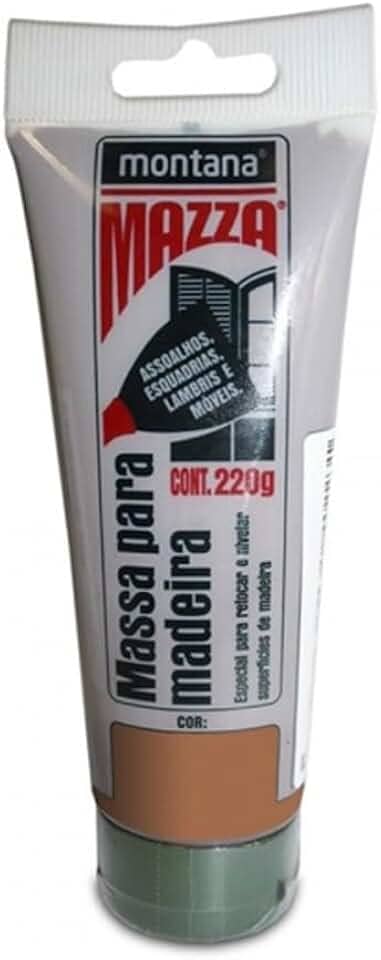 Massa Para Madeira Mazza Montana 220g Nó de Pinus