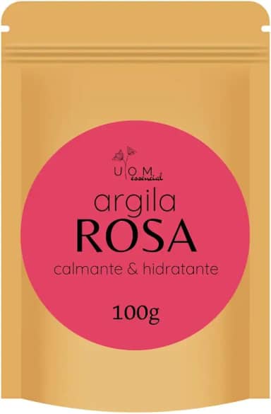 Argila Rosa Calmante e Hidratante UOM | 500g e 100g (100g)