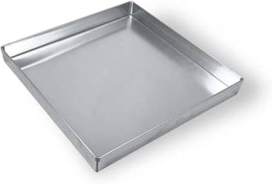 FORMA ASSADEIRA QUADRADA PARA BROWNIE 21X21X3 ALUMÍNIO