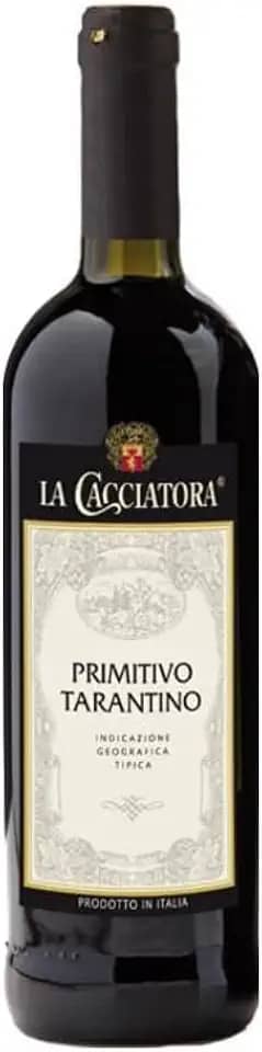 Vinho Fino Tinto Italiano La Cacciatora Primitivo Tarantino IGT 750ml