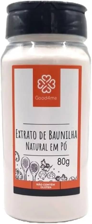 Extrato de Baunilha em Pó Natural Good4me 80g