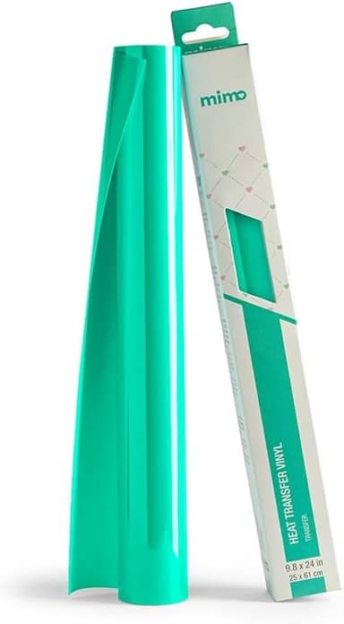 Mimo Transfer Verde Cósmico - 25 x 61 cm- 1 Unid - Ideal para Criar Estampas Personalizadas - Fixação Permanente - Lavável - Qualidade Profissional e Ótima Aderência