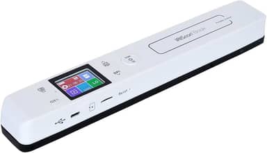 IRIScan Book scanner portátil bateria sem fios - v7: digitalizar documentos A4, editor de PDF gratuito, digitalização para Word, PDF, XLS, cartão SD, digitalização via USB, Win Mac