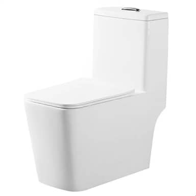 Vaso Sanitário Caixa Acoplada Monobloco Branco SOFTINOX – Descarga Vortex Ciclone, Jato Plus, Duplo Acionamento 3/6L, Assento com Fechamento Suave e Design Quadrado