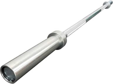 Barra Olímpica 1,50m com Rolamentos para Musculação e Academia