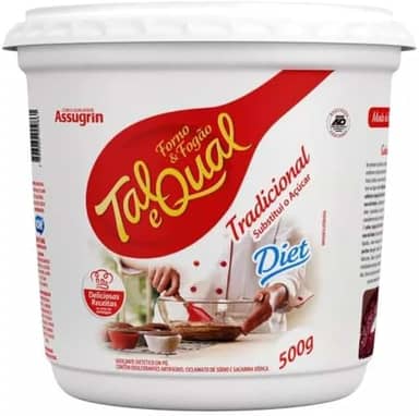 Adoçante Diet Tal E Qual Forno & Fogão 500g