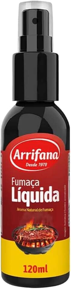 Arrifana Fumaça Liquida - Aroma E Sabor Defumado 120 Ml