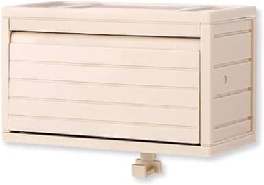 Porta-Chaves de Parede Formato Garagem de Carro com Porta Automática – Organizador Decorativo, Durável e Fácil de Instalar