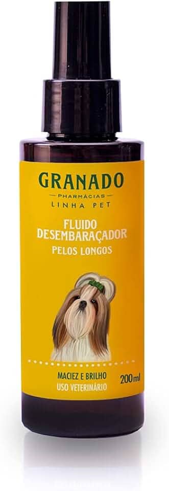 Granado Fluido Pet Desembaraçador, Pelos Longos, 200ml