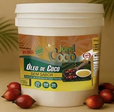 Óleo de Coco Palmiste Sem Sabor 3 Litros - Jund Coco