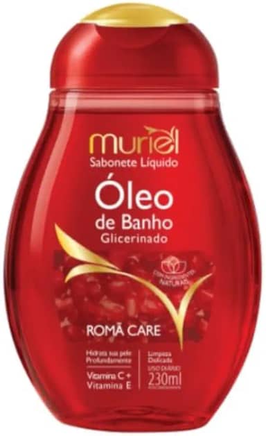 Sabonete Líquido Óleo De Banho Glicerinado Romã 230ml