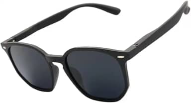 Óculos de Sol Hexagonal Acetato Italiano Flexivel Premium Retro Lentes UV400 Feminino Masculino - Cacife Brand