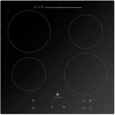 Cooktop de Indução Tronos IF7210B3-CC com 4 Bocas e mesa em Vitrocerâmica - Preto 220V