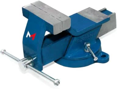 Torno de Bancada 200mm (8') com Base Giratória – Morsa Profissional para Fixação de Peças e Bigorna – Corpo Reforçado, Uso Profissional ou Semiprofissional