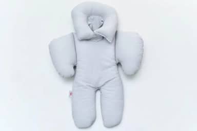 Almofada Redutor de Bebê Conforto em Cores Lisas (Cinza)