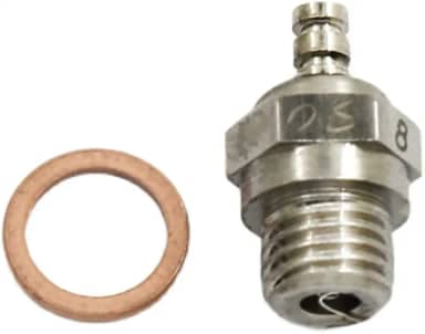 Vela de ignição OS para carro RC caminhão nitro motor padrão médio vela de ignição