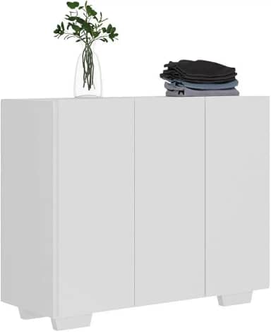 Armário Lavanderia com 3 Portas 90 cm Multimóveis Mp5034 Branco