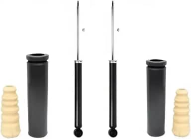 PAR AMORTECEDOR TRASEIRO + KIT BATENTE COIFA FIESTA SEDAN HATCH 2003 A 2014