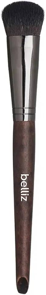 Pincel Wood Iluminador e Contorno, Belliz, Marrom/Cinza/Preto