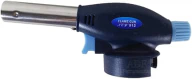 Maçarico Culinário Profissional com Controle Manual, Azul e Preto, para Cozinha e Confeitaria