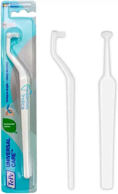 Escova Dental Universal Care BRANCA | Ideal p/implantes | 1 unidade