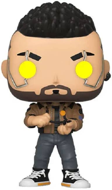FUNKO Pop! Games Cyberpunk 2077 V-Masculino que brilha no escuro Exclusivo