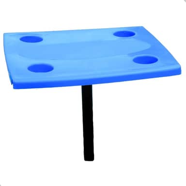 Mesa de Praia Portátil Prática com Porta Copos Kit Saca Areia