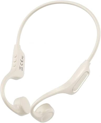WIWU Marathon Plus Fone Sem Fio Condução Óssea – Bluetooth Wireless Open-Ear Estéreo Leve e Esportivo Conforto Prolongado Construção Resistente Branco Premium