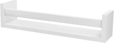 PRAT.K Revisteiro Branco 45x10x10 - Organizador Moderno