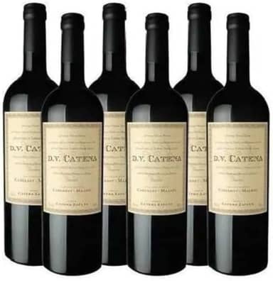Caixa Fechada Vinho Argentino - DV CATENA CABERNET MALBEC - 6 unidades