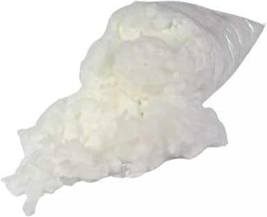 3kg 100% Fibra Siliconada Antialérgica Macia Para Enchimento