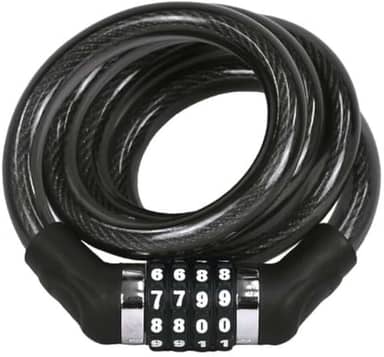 Tranca Cadeado Corrente Segredo Bike Moto Portão Aço, Alta Segurança, Resistente à Corrosão, Proteção para Veículos, Ideal para Ciclismo, Motocicletas e Portões Externos Cadeado Senha Segurança Mtb.