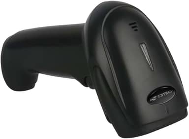 Leitor de codigo de barras C3Tech sem fio 2.4GHz LB-W110BK, 1D 2D QR code, sensor Cmos,WI-FI, Leitura de imagem inversa