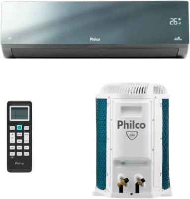 Ar Condicionado Split Inverter Philco Espelhado 18000 Btus Quente e Frio Pac18000iqfm15e 220v