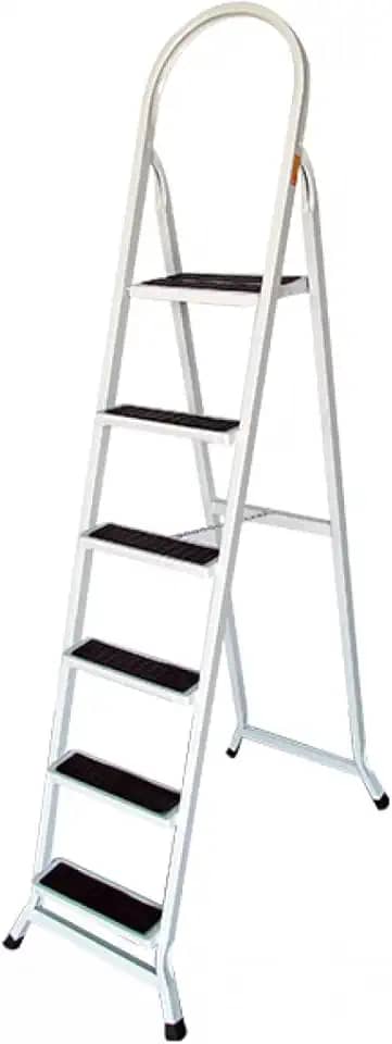 ESCADA RETANGULAR UTILAR 06 DEGRAUS - BRANCO - UTILAÇO