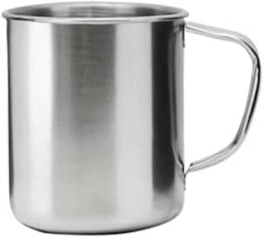 Genérico, Caneca Xicara Aço Inox Bar Restaurante Acampar 250ml