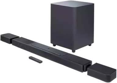 JBL, Caixa de Som, Soundbar, Bar 1300X, 11.1.4 Canais, Com Alto-Falantes Removíveis, MultiBeam, Dolby Atmos e DTS:X - 585W RMS