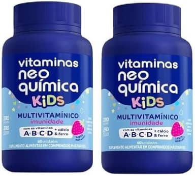 Kit 2 Vitamina Kids 60 Cápsulas - Neo Química