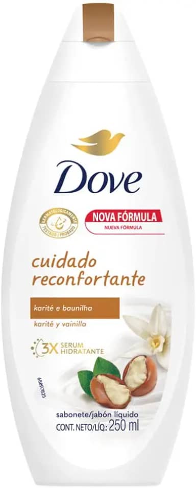 Dove Sabonete Líquido Uso Diário 250Ml Karité Unit