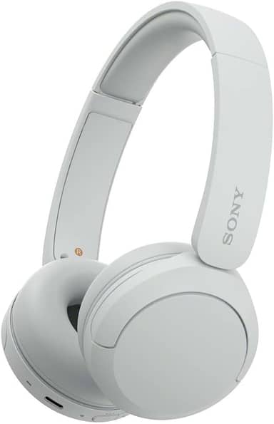 Headset Sony WH-CH520 | Bluetooth | Com microfone | Branco